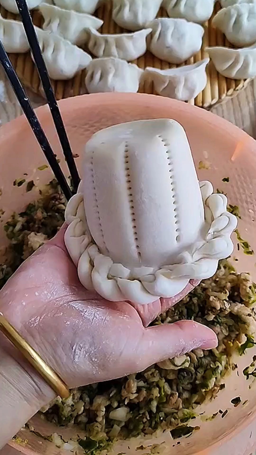 花样包子的新式做法