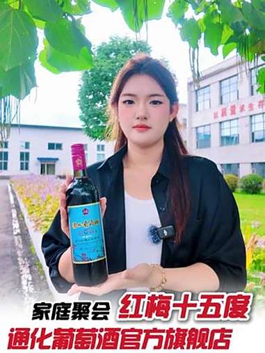 家庭聚会喝酒爸妈总嫌弃?试试这款15度甜酒!好喝到停不下来!通化葡萄酒 红酒 白兰地 品酒
