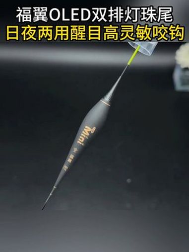 有行程的夜光漂,不错过任何鱼口 福翼OLED夜光漂 夜光漂 LED夜光漂 渔具用品 钓鱼
