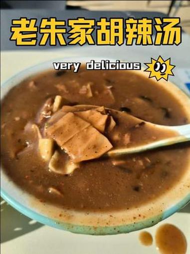 开年第一顿胡辣汤，前工人文化宫老朱家胡辣汤，重料重胡椒重辣，水煎包还是挺好吃的#胡辣汤 #