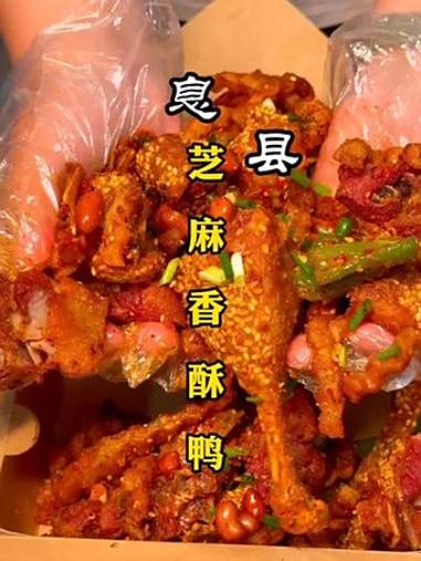 16.8半只,27.8一只,欢迎各位老乡到店尝尝鲜!息县 同城推荐 芝麻香酥鸭 好吃的 美