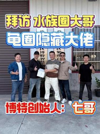 湖南隐藏玩龟大佬,竟是水族圈风云人物-博特创始人七哥!@吱嗷 @形水阿磊 @博特老朱 @豆