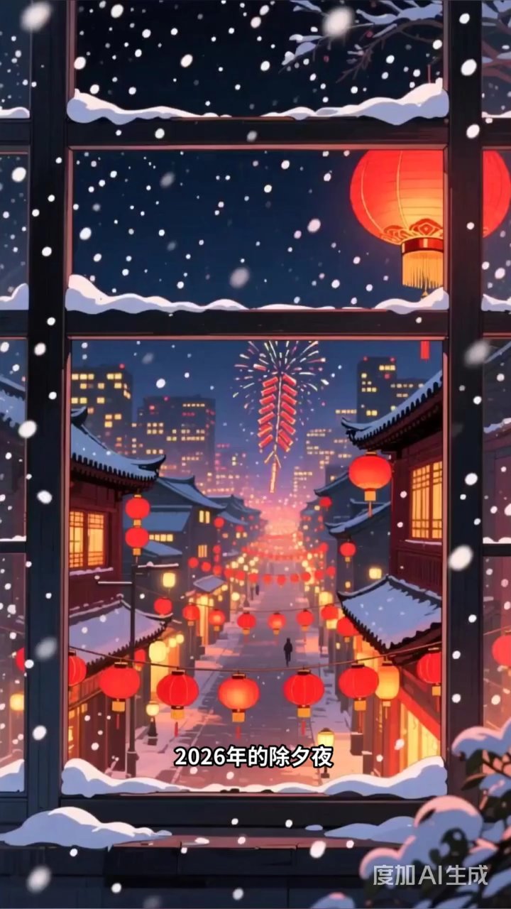 除夕团圆夜，饺子红包暖人心
