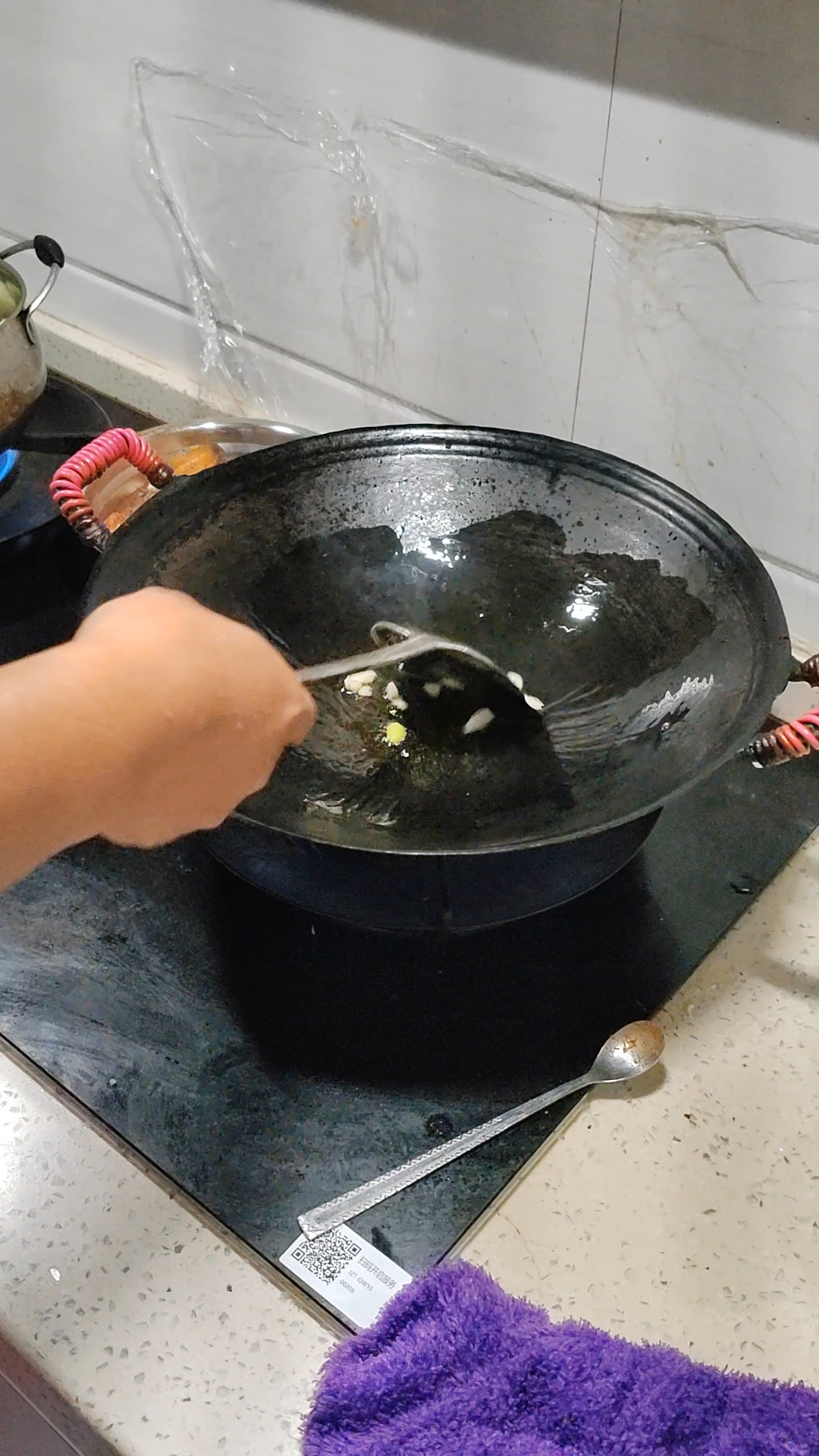 清炒毛豆米的具体过程