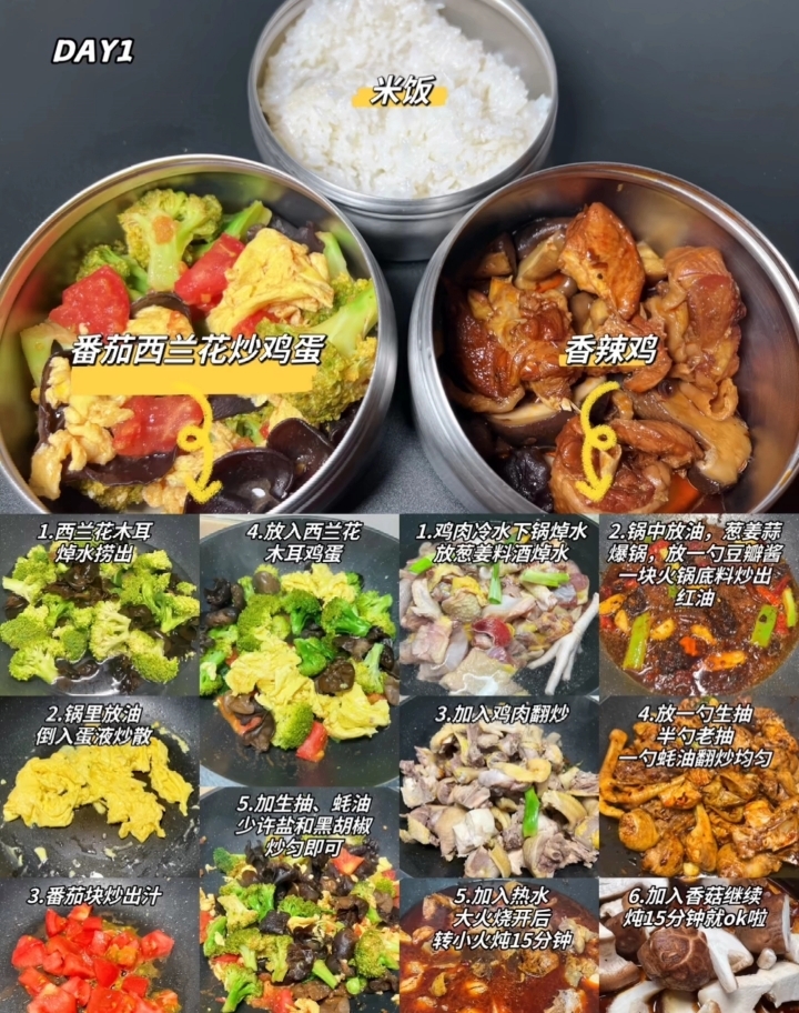 #考生营养餐推荐#高考起航梦想生活#午餐便当菜谱分享,