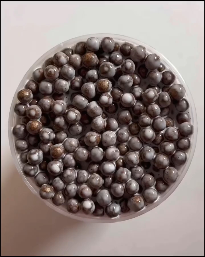 珍珠奶茶小众ins玩泥素材