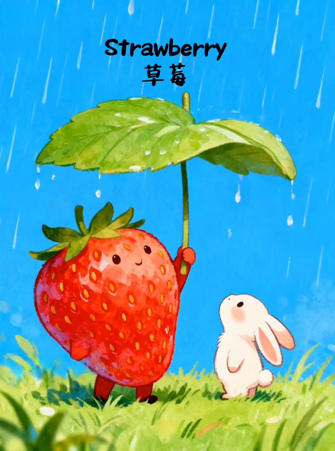 儿童英语启蒙每日磨耳朵|草莓