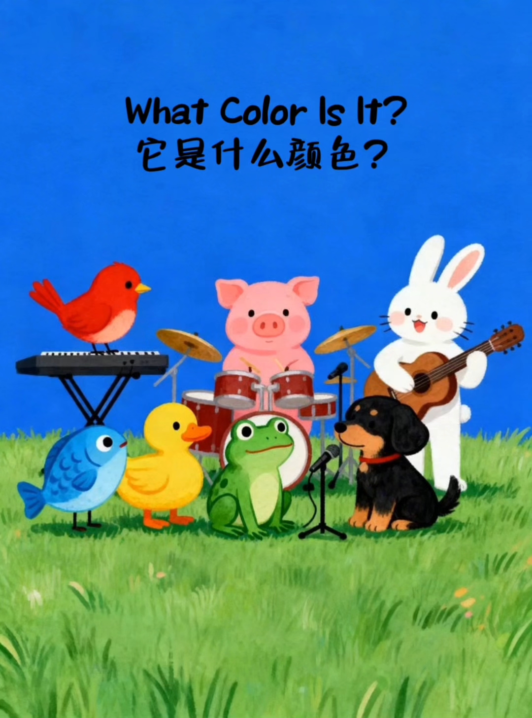 它是什么颜色|儿童英语启蒙每日磨耳朵