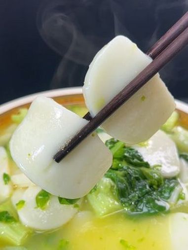 青菜烧年糕 地道农家菜 简单家常 把家乡的味道分享给大家 土菜 家味
