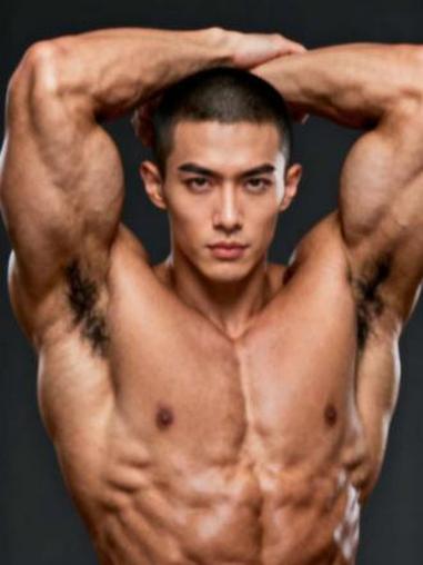 肌肉猛男帅哥壁纸集锦休闲好时光肌肉帅哥#伦勃朗手办风 #肌肉 #肌肉男 #健身 #腹肌男