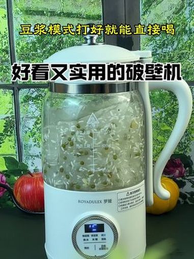 破壁机食谱 豆浆机 喝出好气色 破壁机
