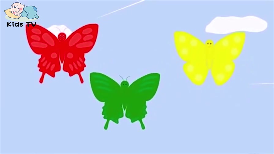 [图]「英文慢速启蒙儿歌」The Butterfly Colors Song