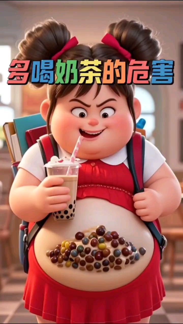 原来奶茶喝多了危害这么大!