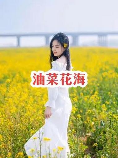春天不得不拍的油菜花海 拍照姿势 摄影约拍 美丽的油菜花 户外摄影 油菜花开啦