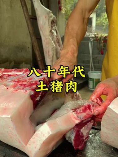 八十年代的土猪肉,你是否还记得?80后童年回忆 怀旧