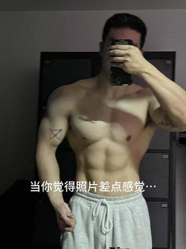 #氛围感#对镜拍 #抖音上热门#肌肉男