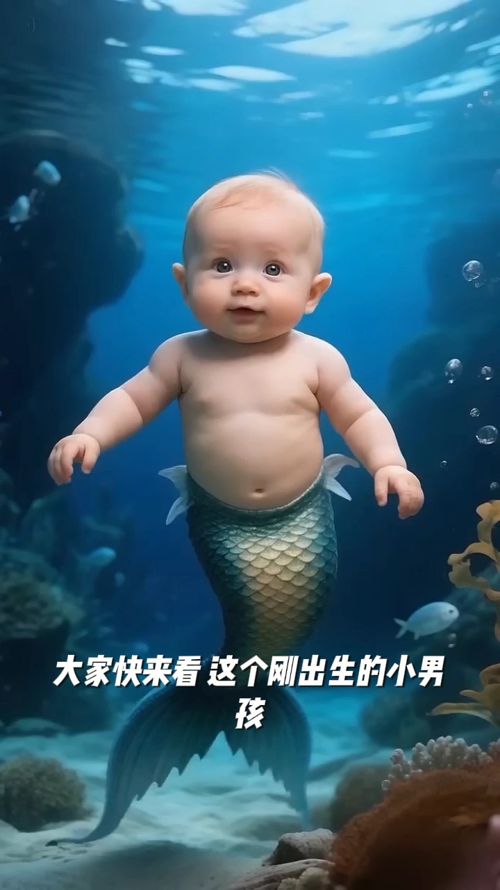 美人鱼宝宝可爱吗