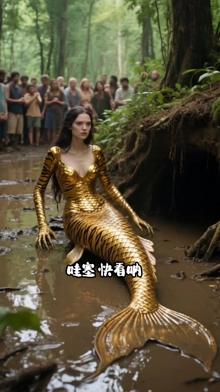 这美人鱼也太漂亮了