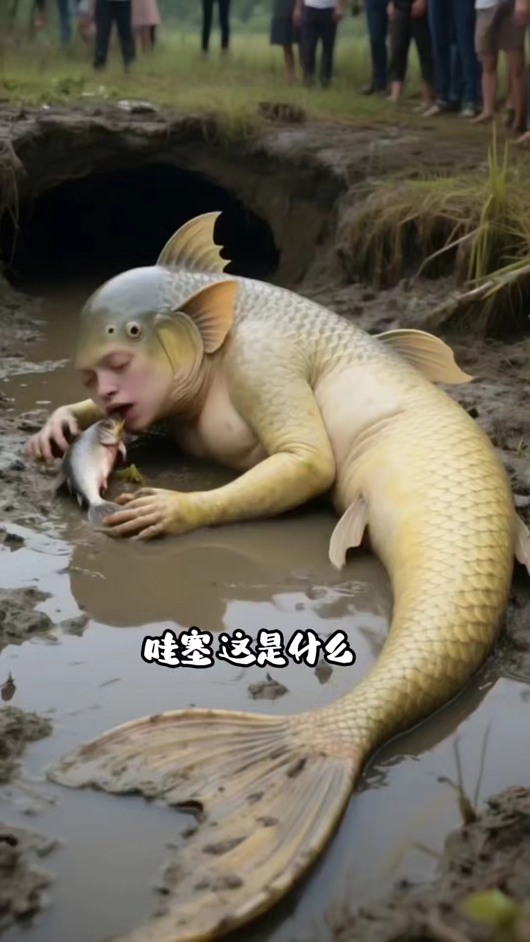 美人鱼在吃饭呢