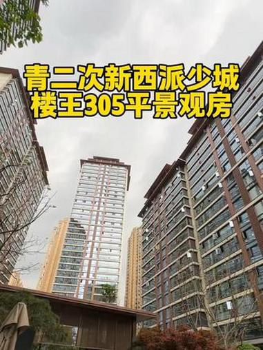 人民公园旁次新小区西派少城是亏是赚 楼王高区305视野很好,西派少城这套房你们觉得多少成交