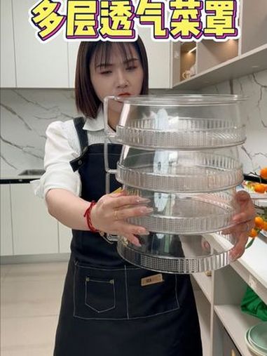 超好用的透气菜罩,沥水洗菜一物多用 居家好物 厨房好物分享 透气菜罩 抖音好物 居家必备