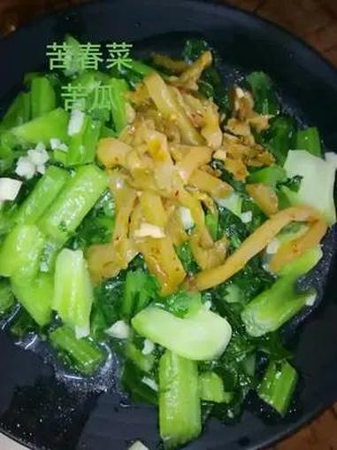 夏季吃春菜,吃苦瓜,清心降火,安神!