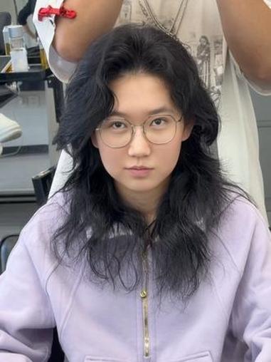 不一定斩男但是一定斩女的长款狼尾鲻鱼头卷发 #狼尾#鲻鱼头 #长款狼尾 #长款狼尾鲻鱼头 