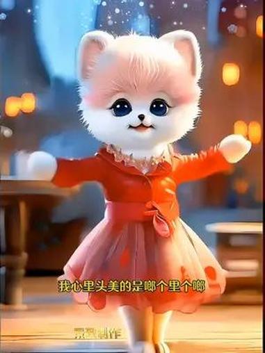 可爱漂亮的猫咪和你一起来跳舞 创作灵感 跳舞猫 萌宠表情包 狗狗蹦蹦跳跳表情包 小蛮腰扭起