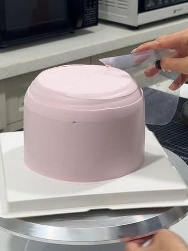生日蛋糕 蛋糕 蛋糕教程 球形蛋糕 视频同款左下角