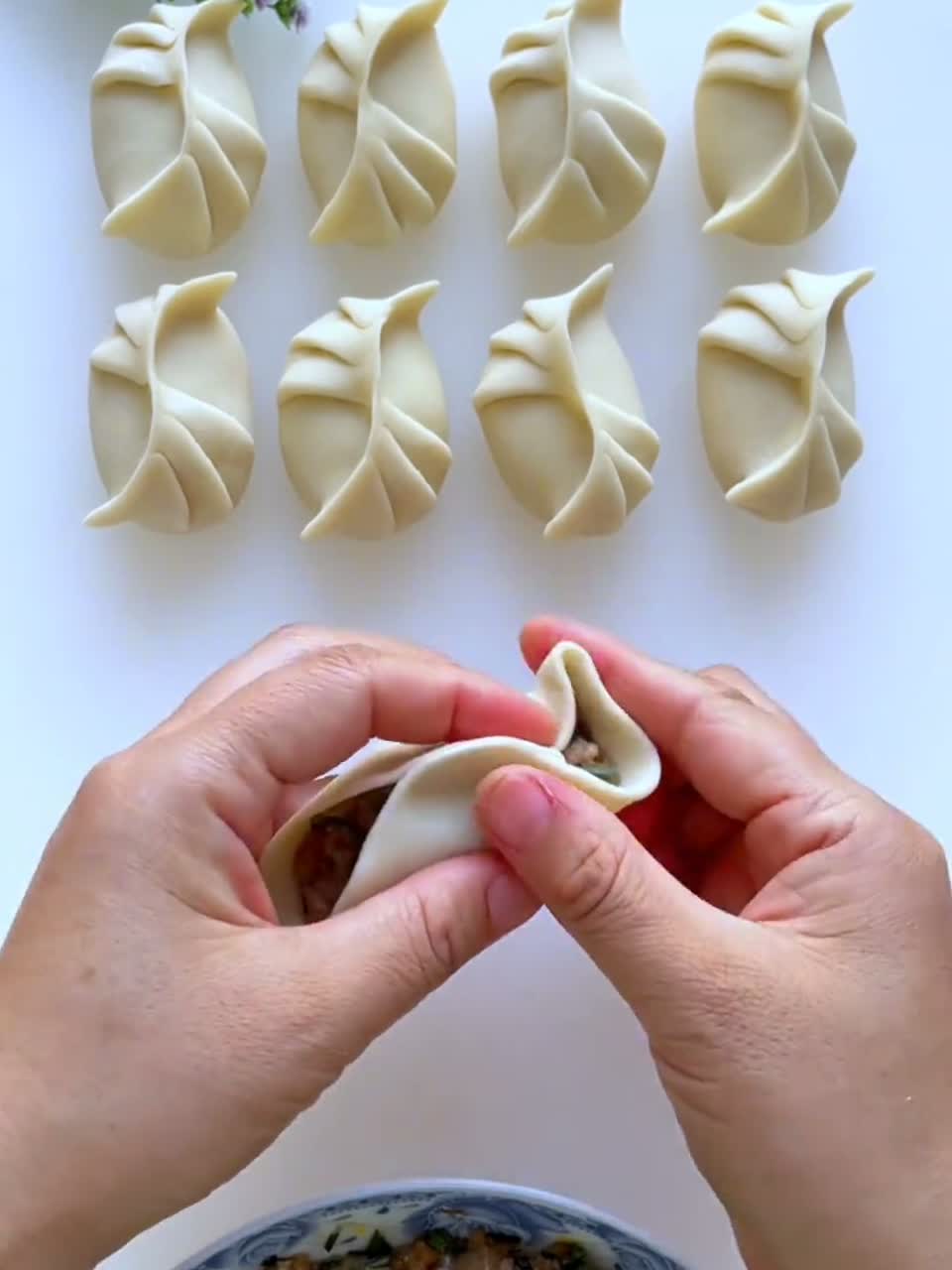 包饺子九种花样包法