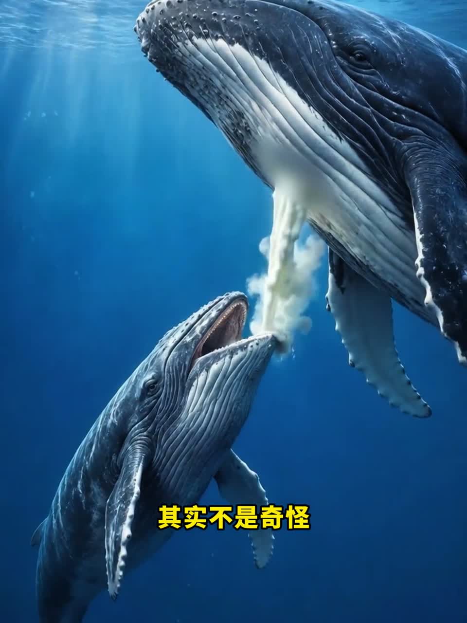 鲸鱼为什么要用喷射式哺乳？