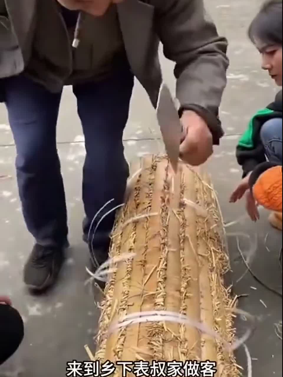 大白菜叶子凉干后也不是这个样子啊？到底是什么东西？