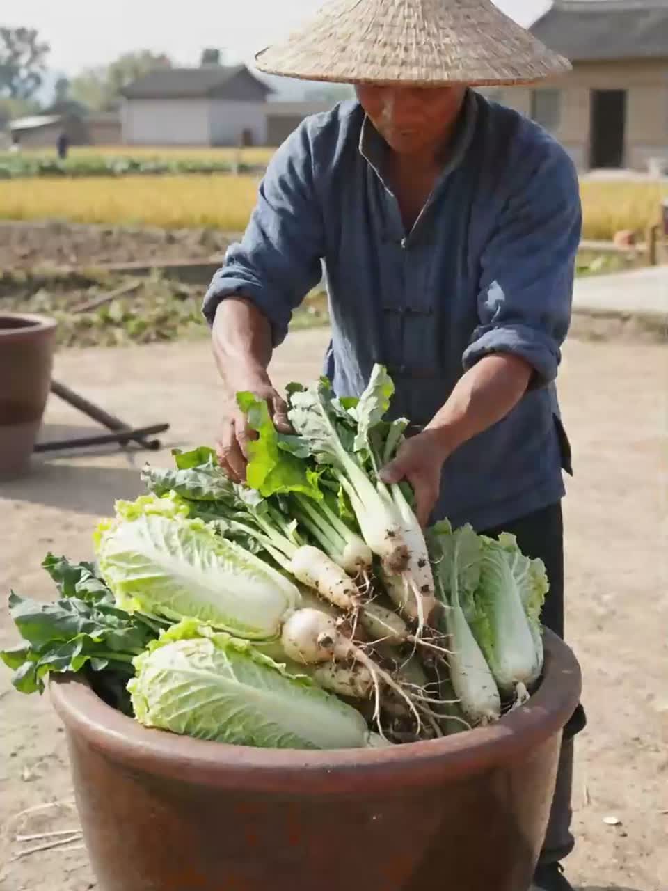 《古人腌菜不软烂？“重石压菜法”，比现代真空腌制更脆爽》