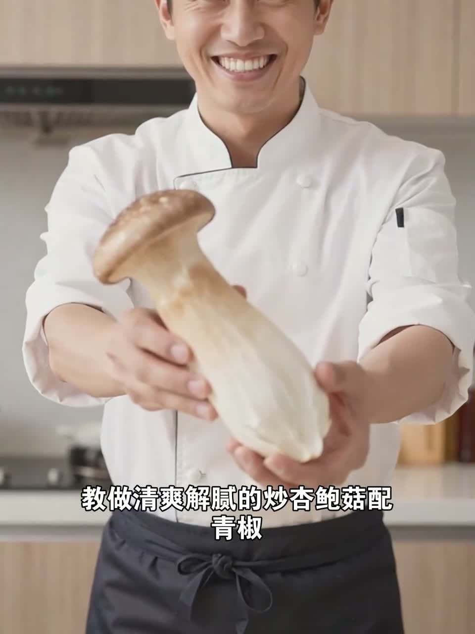 炒杏鲍菇搭配青椒？清爽解腻下饭，家常素菜经济实惠。