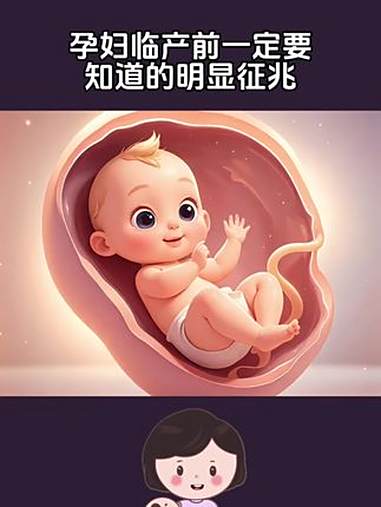 孕妇临产前一定要知道的明显征兆 怀孕 孕期知识 胎儿发育