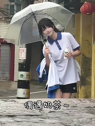 偶遇奶茶～真的很summer