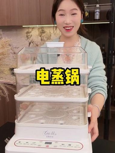 超便宜超划算 电蒸锅 三层蒸锅 厨房小家电 厨房好物