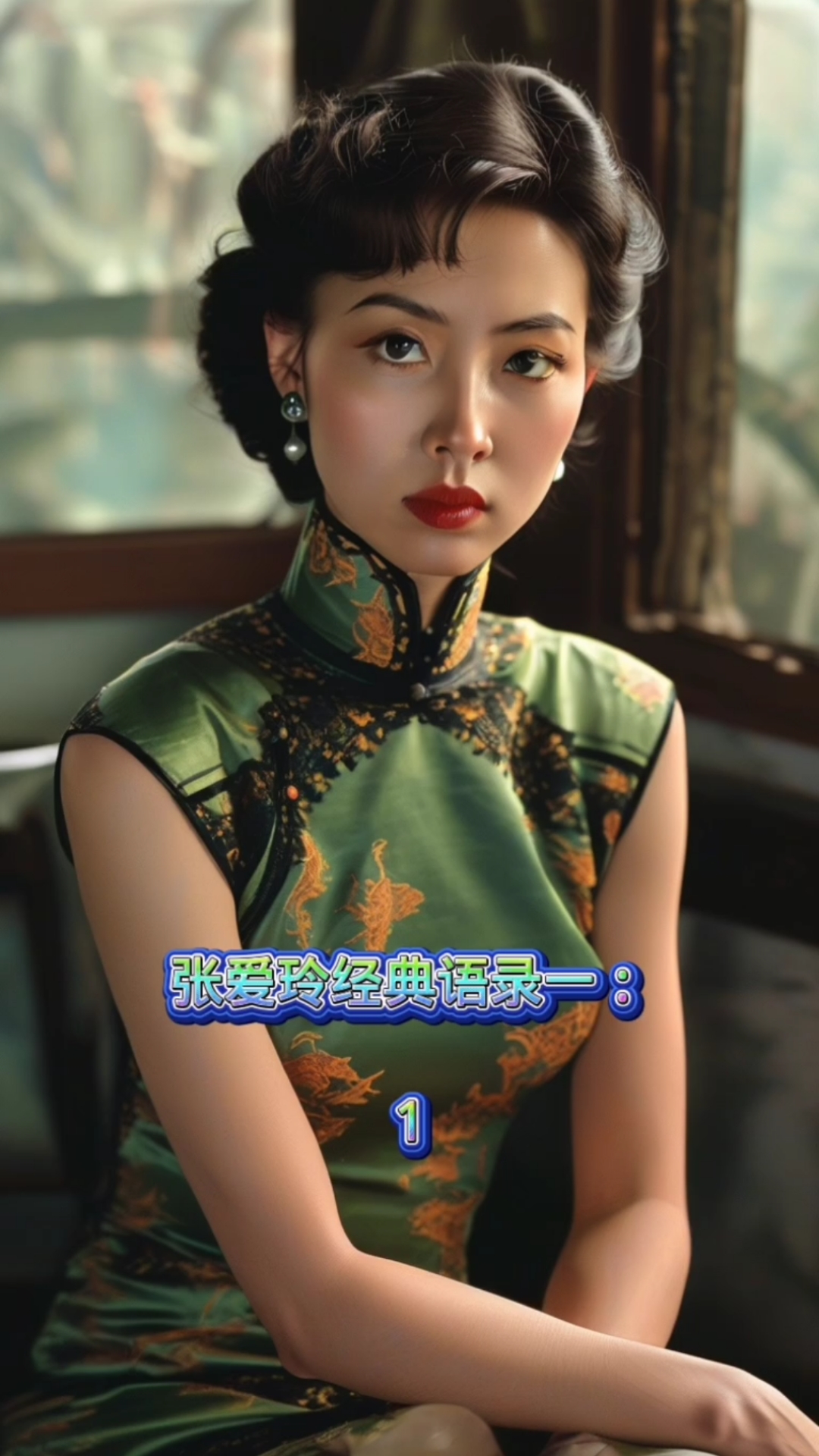 张爱玲经典语录一