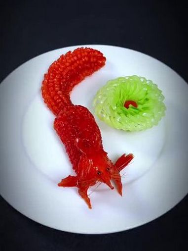 松鼠鱼 刀工 摆盘技巧 松鼠鱼 创意美食 送TA上精选