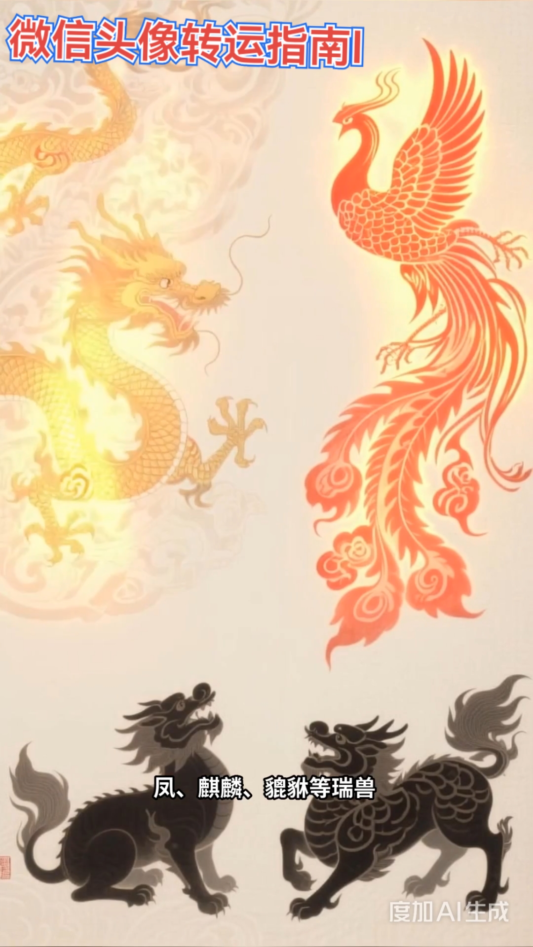 微信头像转运指南：这些吉祥图案让你好运连连