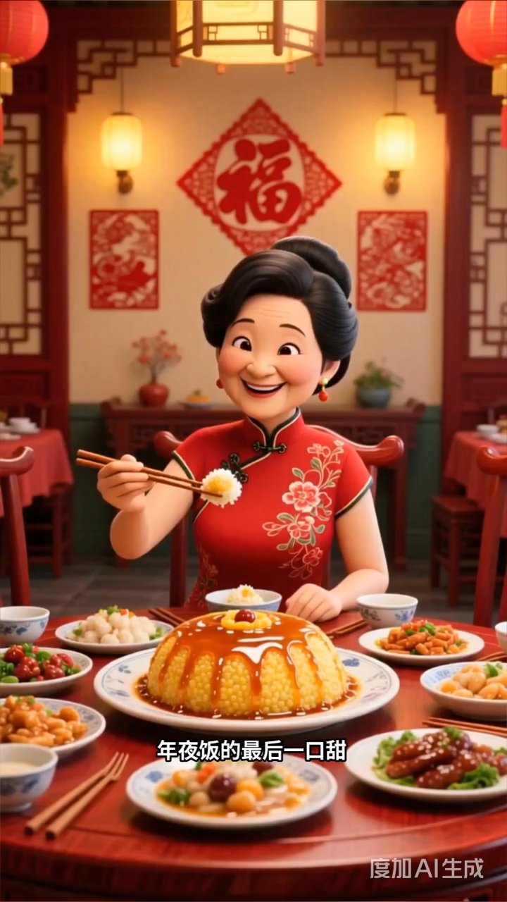 八宝饭里的年味密码：从泡米到摆盘的全套讲究