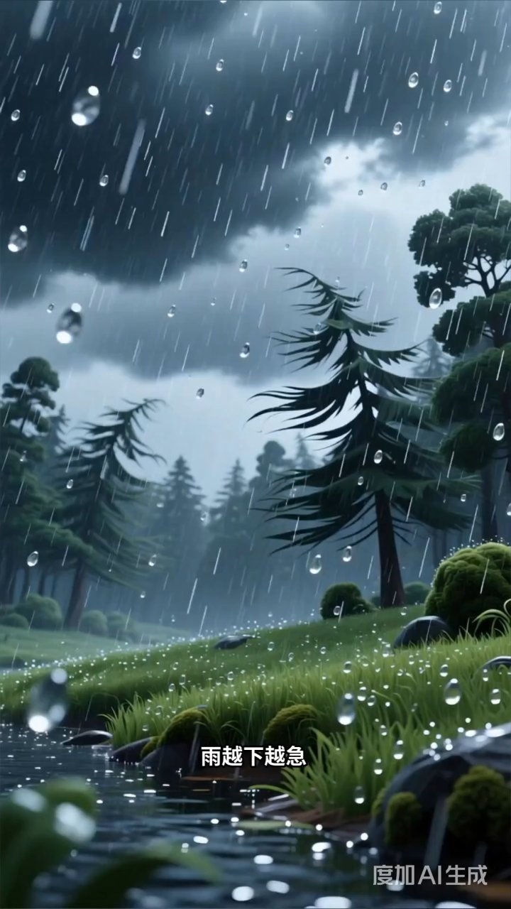 小松鼠雨中意外起飞,泥巴变身却乐在其中