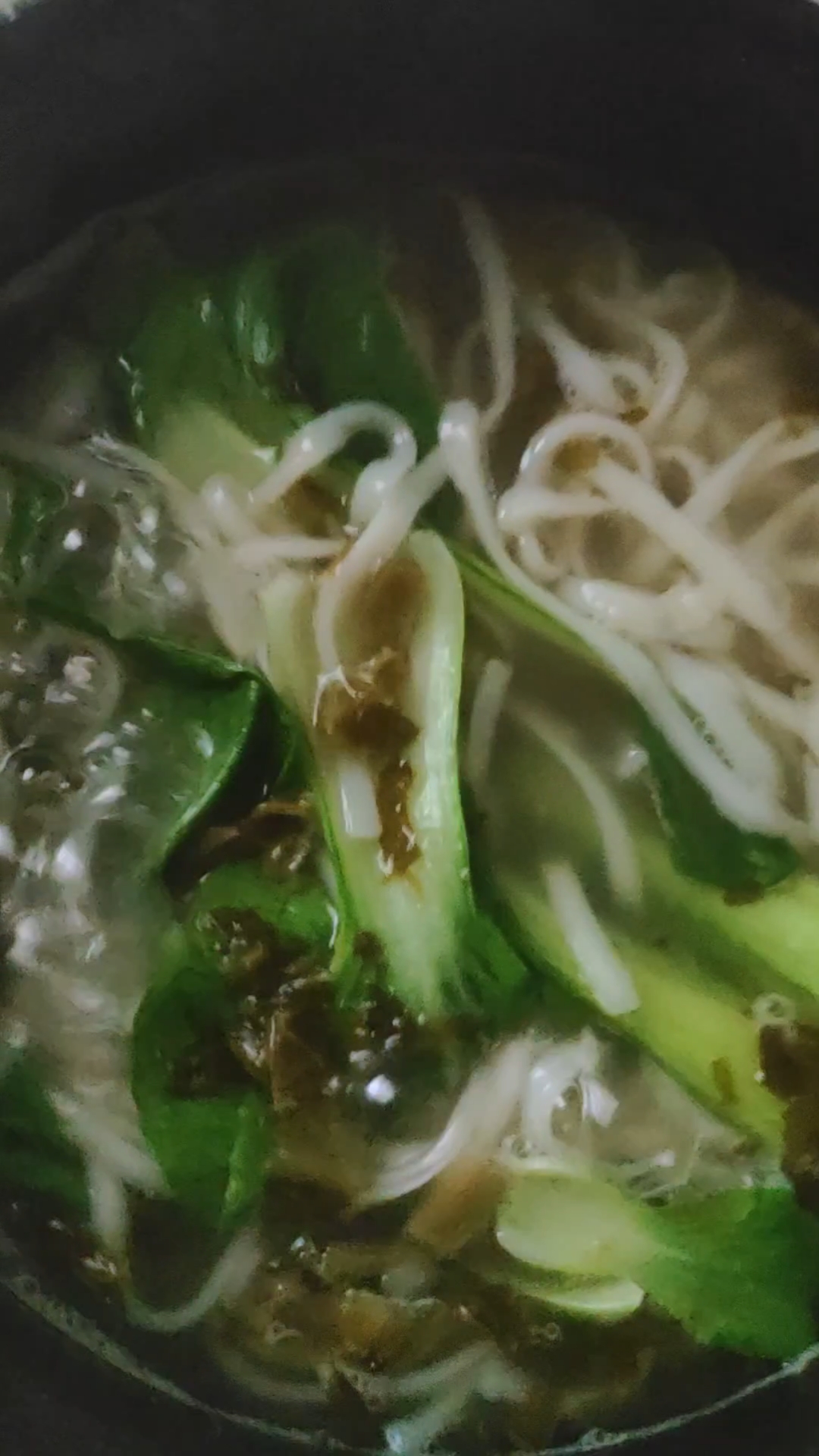简单的糟菜青菜面