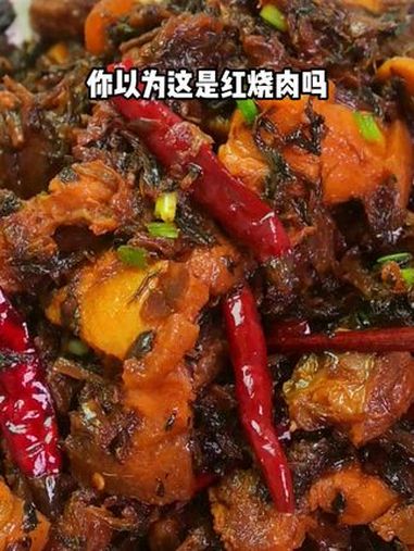 这样做的五花肉你们吃过没有、不骗你、真的很好吃、推荐给大家 五花肉新吃法 五花肉 梅干菜 