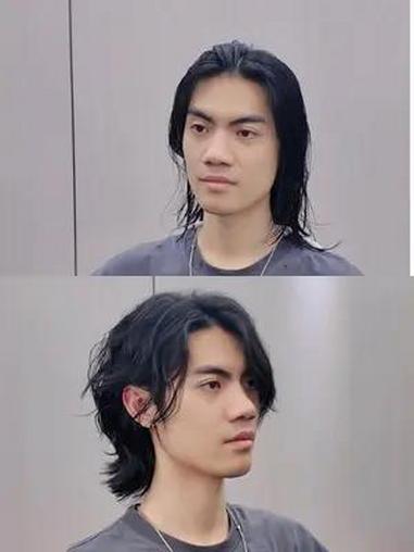 男生狼尾发型改造 男生狼尾发型 男生烫发发型推荐 根据脸型设计发型 男生留长发 长发男生