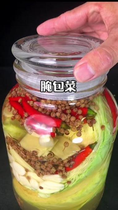泡包菜 在家自己做好吃的泡菜#自制开胃泡菜