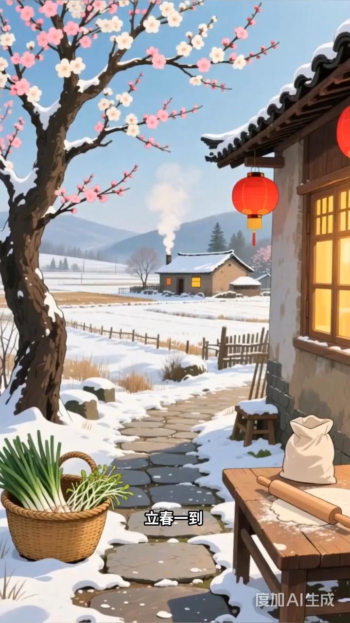 立春咬春正当时，一口春卷满嘴家乡味