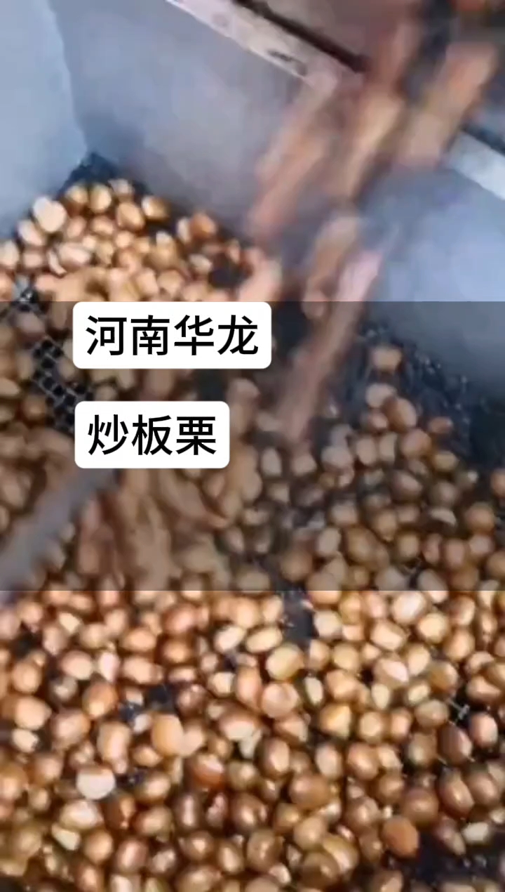 河南华龙电磁炒货机瓜子、花生、板栗,炒制简单方便,一学就会!