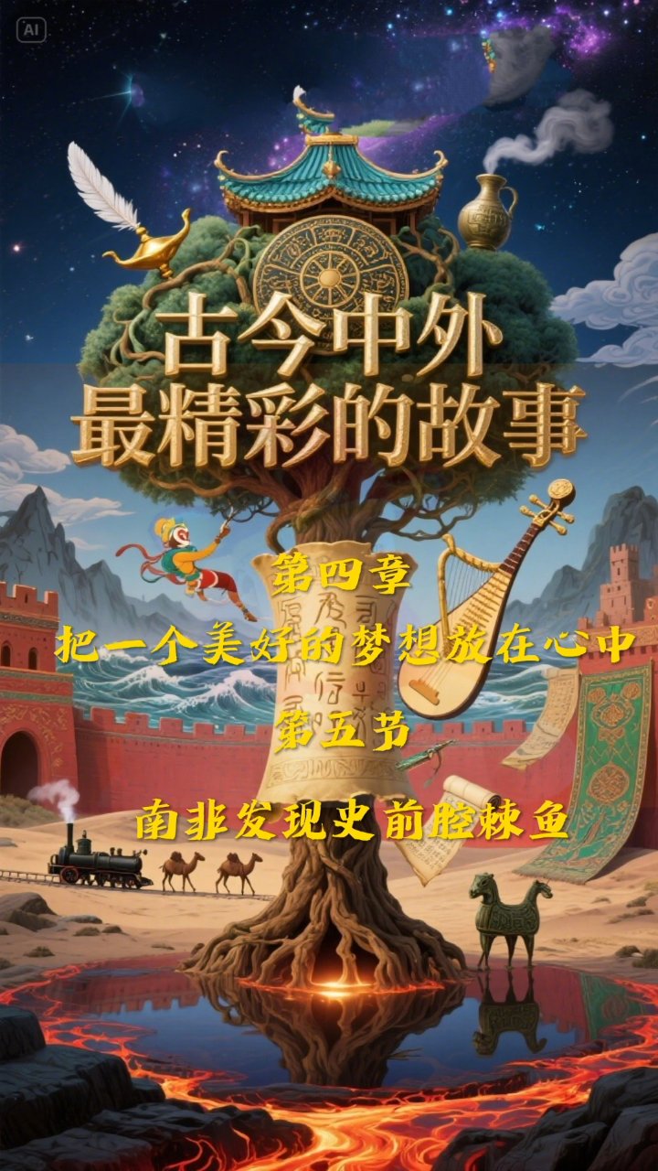 腔棘鱼:四亿年深海生存传奇