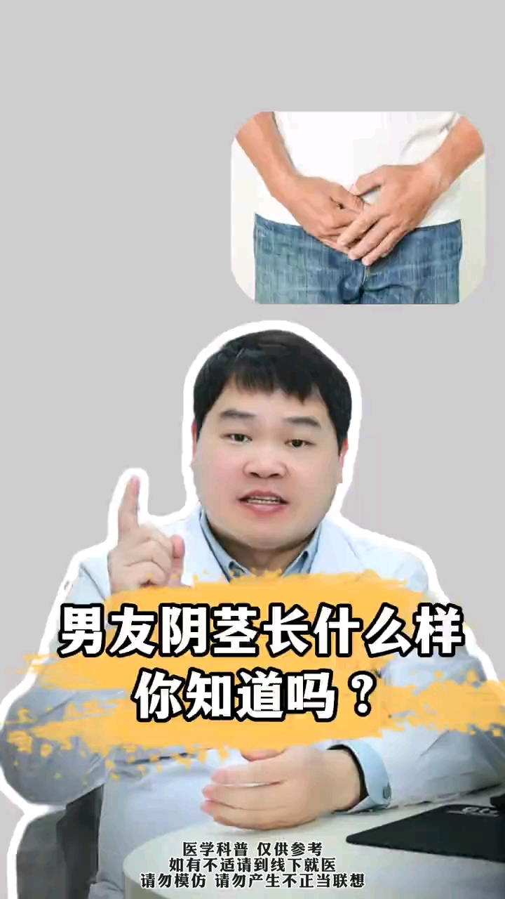 男性阴茎长什么样?